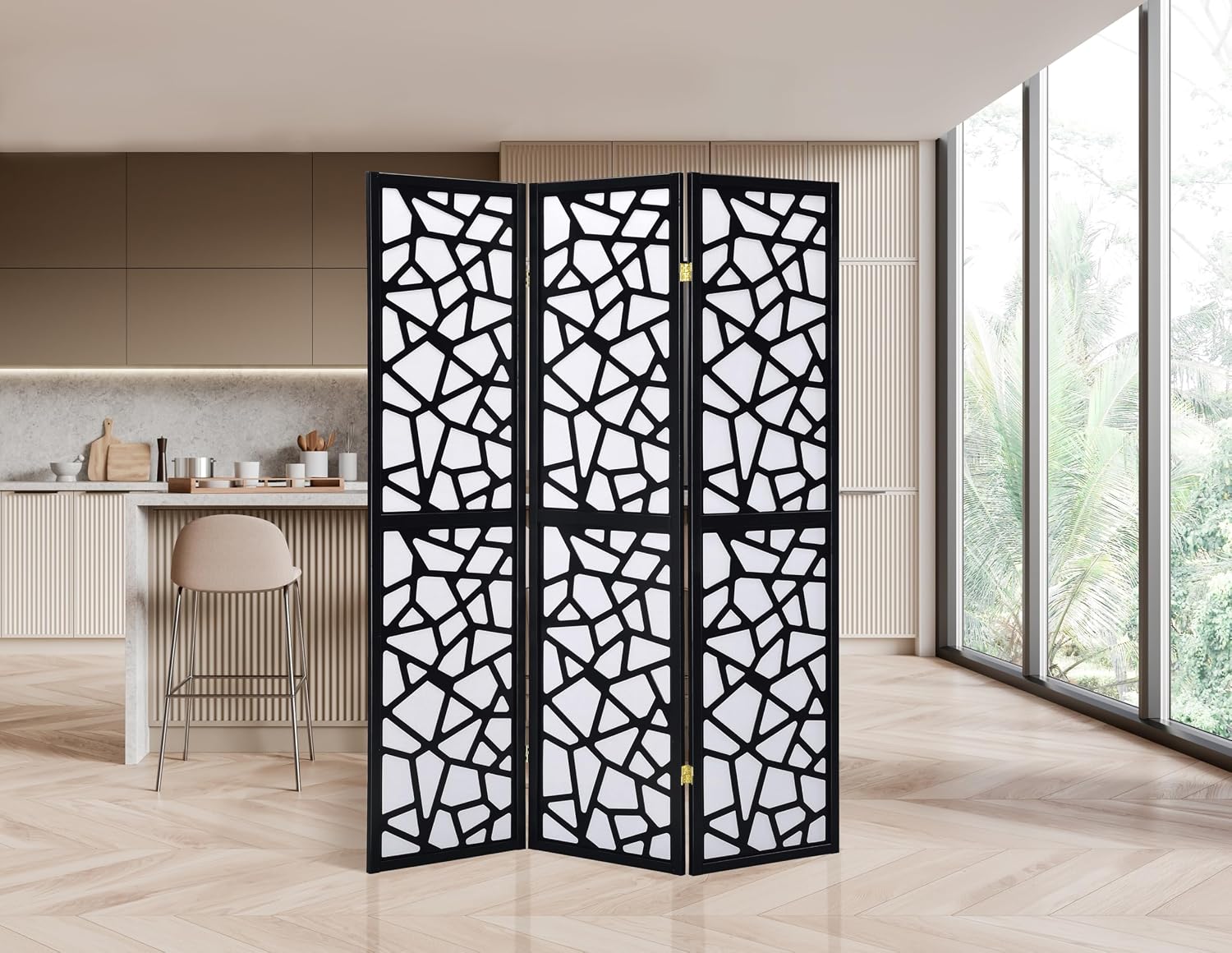 Трехпанельный разделитель для  – обзор и цена Shoji Screen Divider